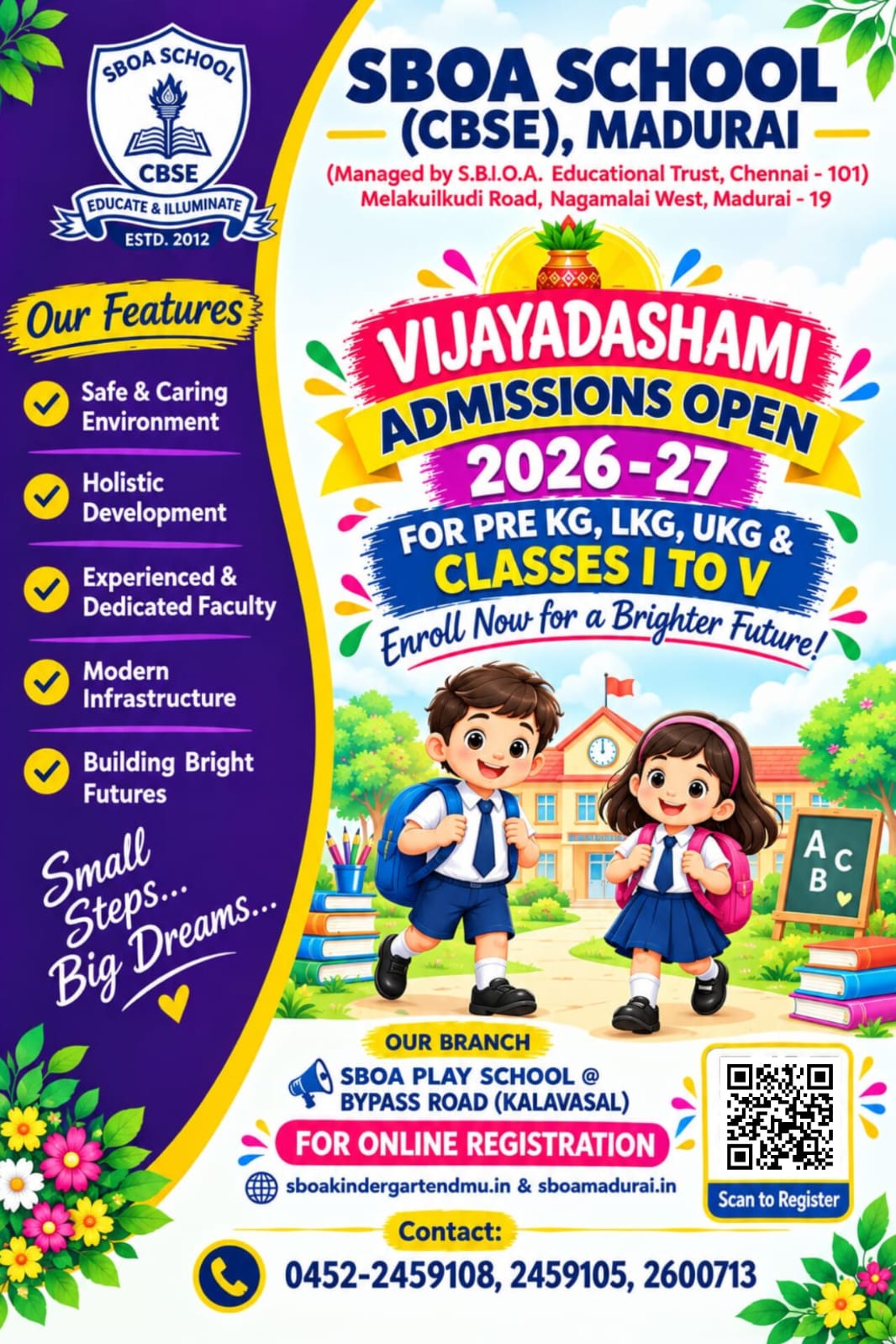 Admissions Open 2026 - 2027
